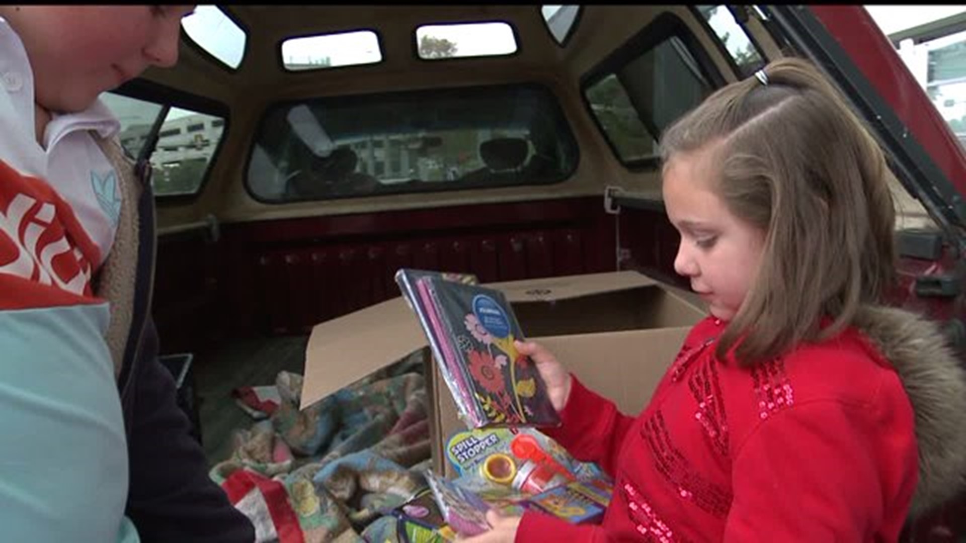 7 Year Old Girl Donates Birthday Gifts