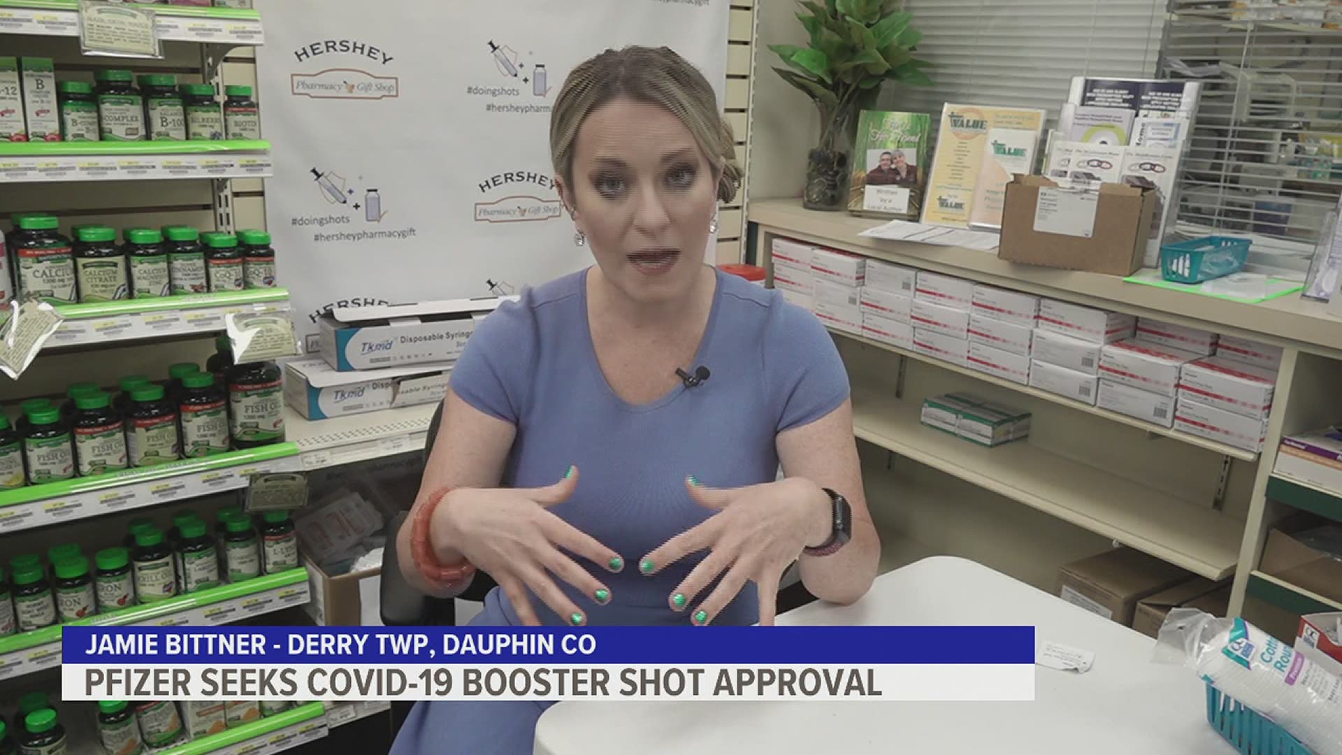 Pfizer is seeking authorization for a Covid-19 booster shot.