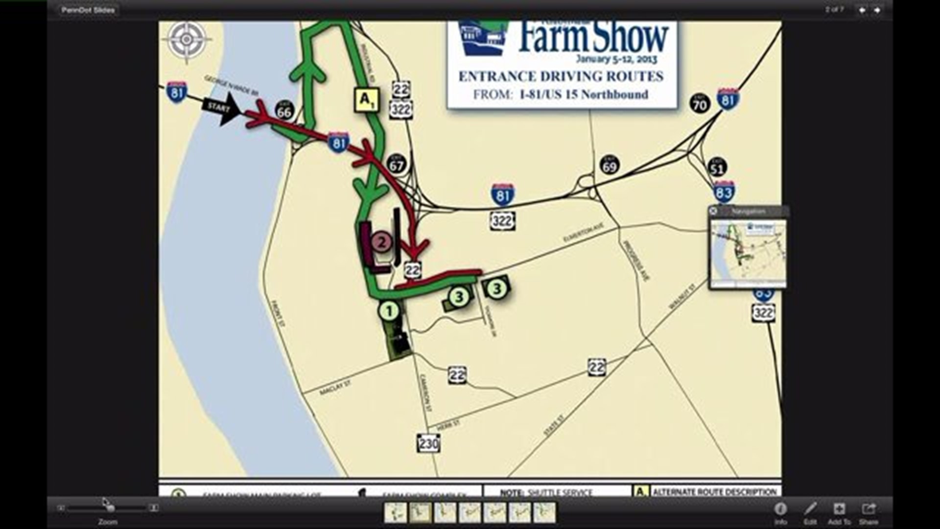 What you need to know about Farm Show traffic