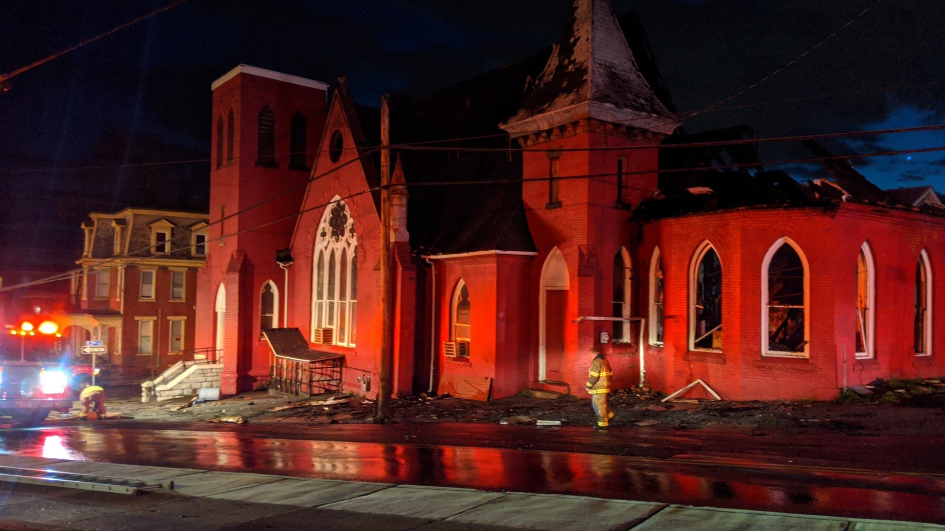 Police: Good Friday Fire That Destroyed Steelton Church No Accident ...