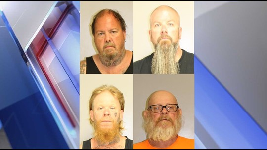 Police: Suspected members of the Pagans motorcycle gang threatened to ...