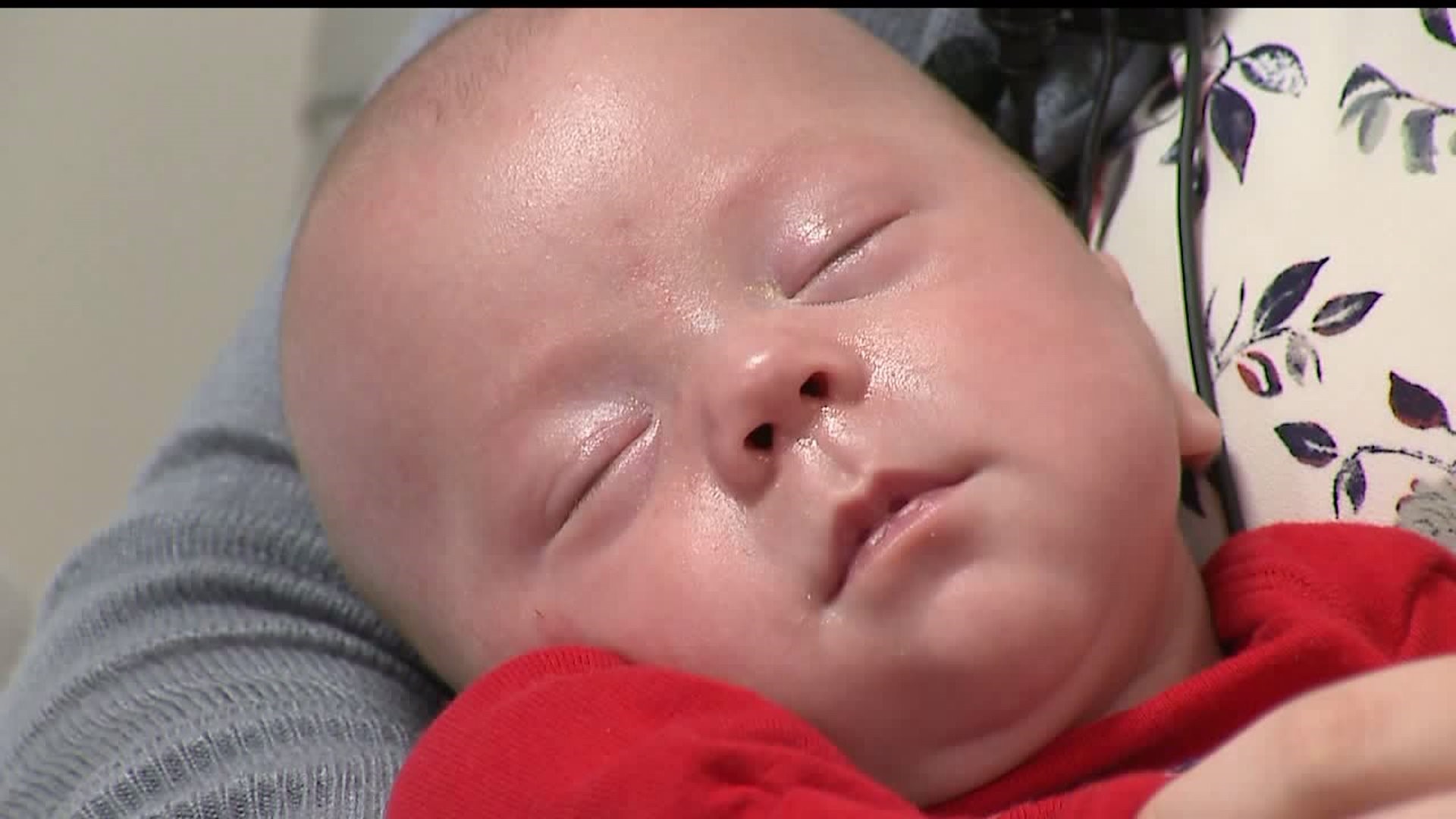 First baby born in York County this year goes home