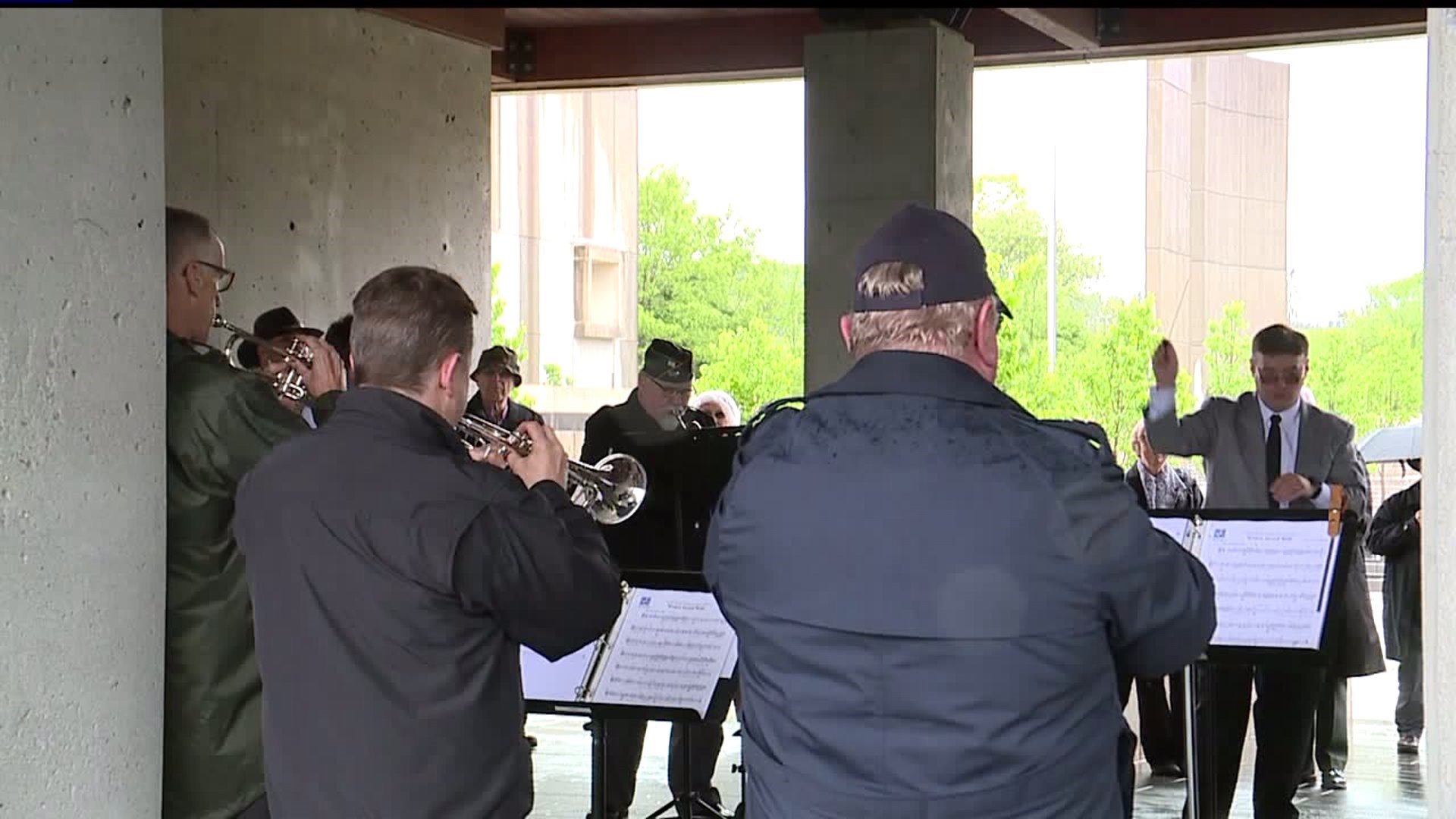 Taps played at Indiantown Gap Cemetery in honor of Armed Forces Day