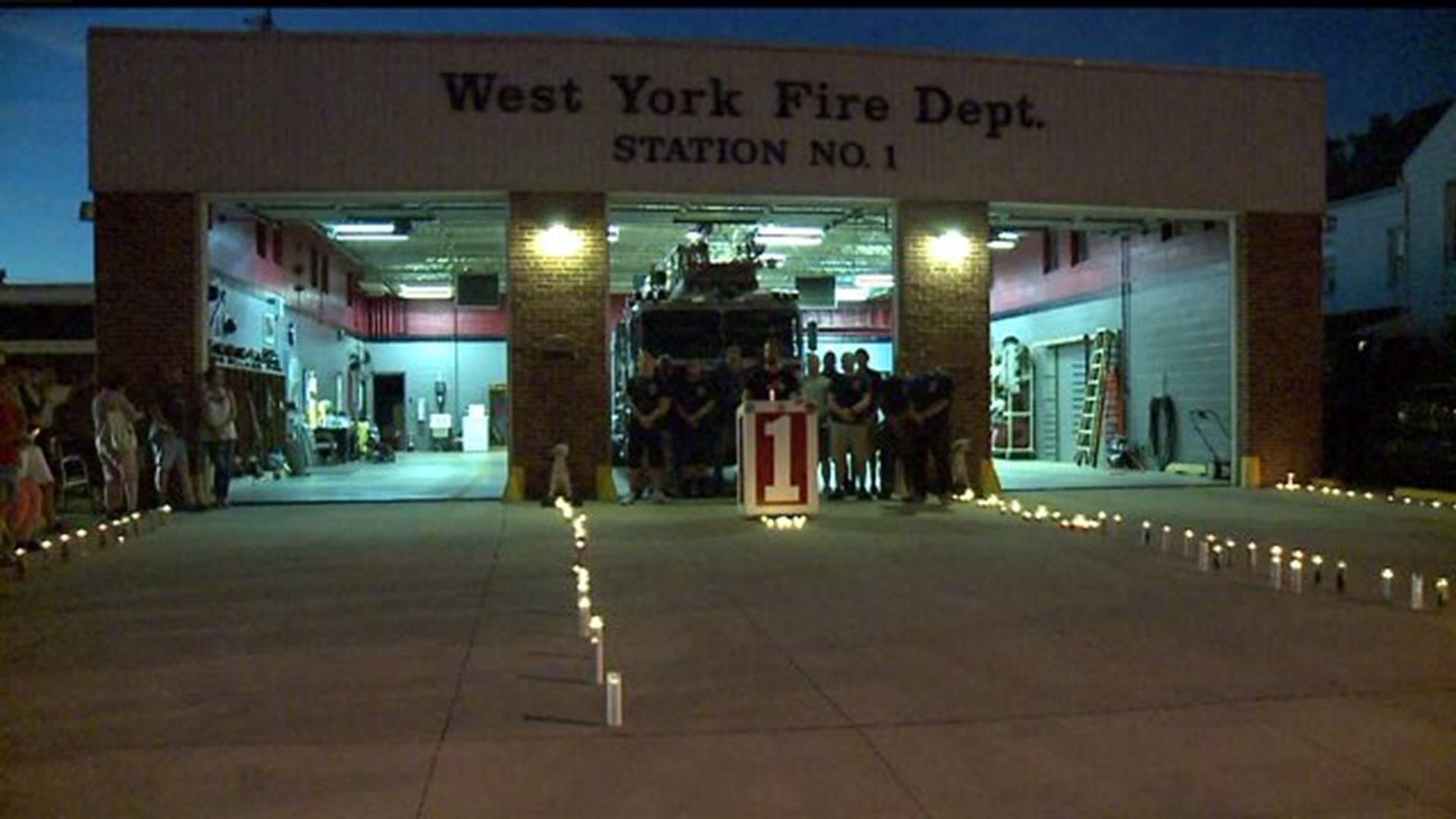 West York holds candlelight vigil in honor of 9/11 victims