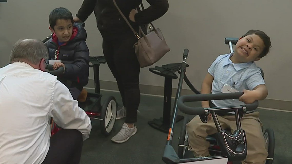 Custom-made adaptive bikes gifted to special needs children in Dauphin ...