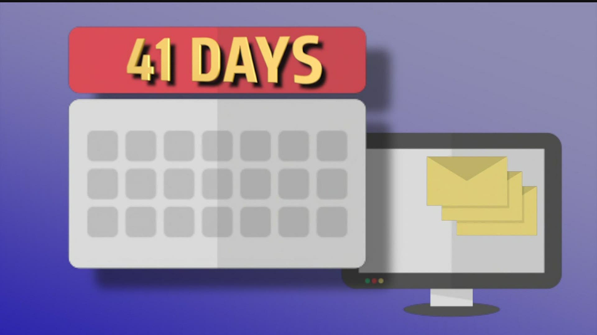 The Department of Labor and Industry says it takes 41 days to email responses regarding unemployment compensation claims.