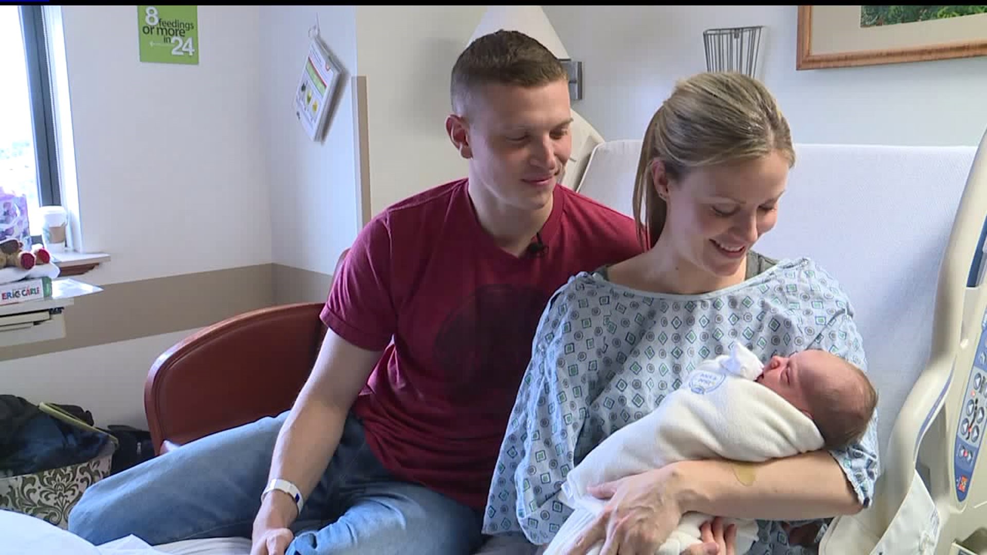 First Mother`s Day baby born just after midnight at PinnacleHealth Harrisburg Hospital