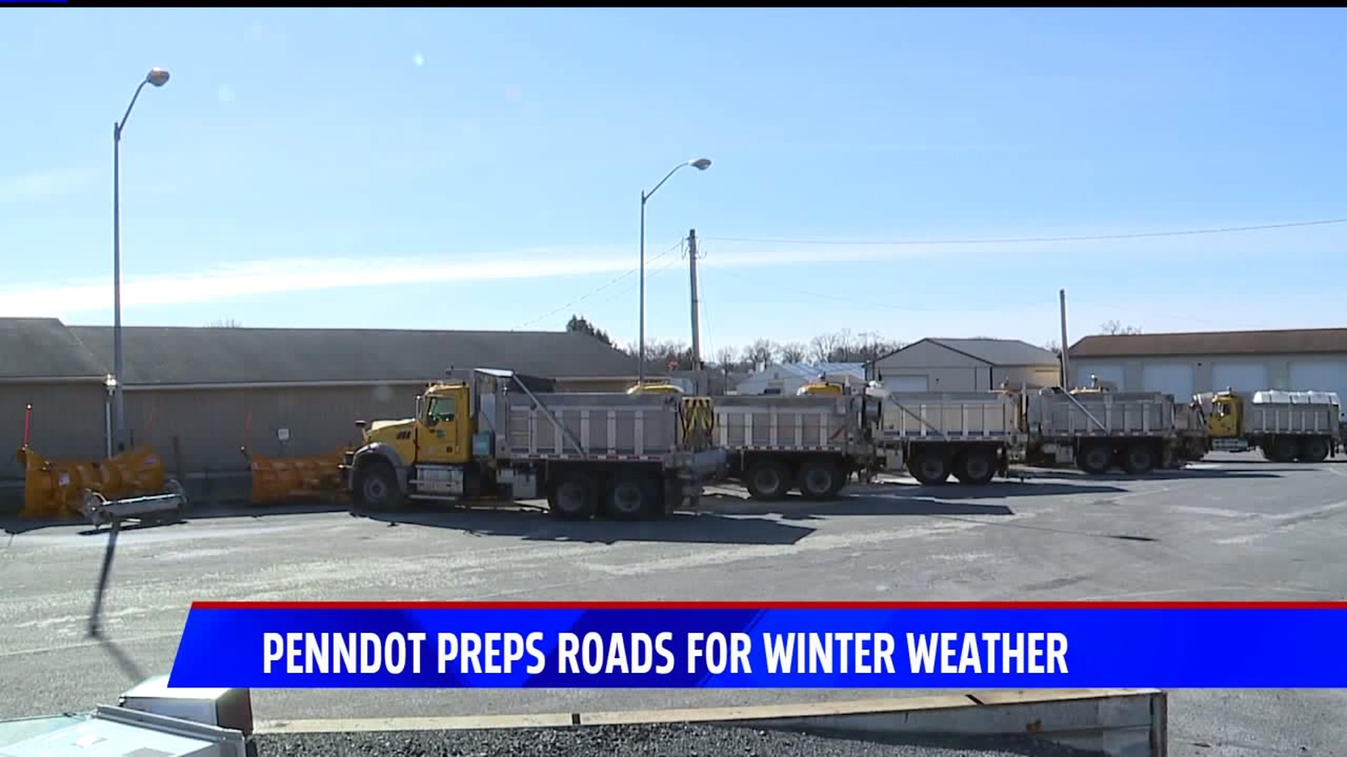 PennDOT preps roads for winter weather