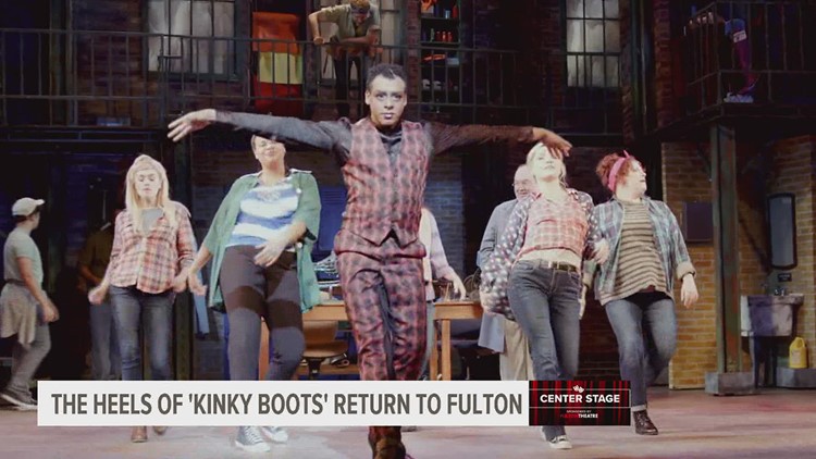 Liz Shivener, who plays Lauren in the Fulton Theatre's production of 'Kinky Boots,' joins FOX43 Morning News