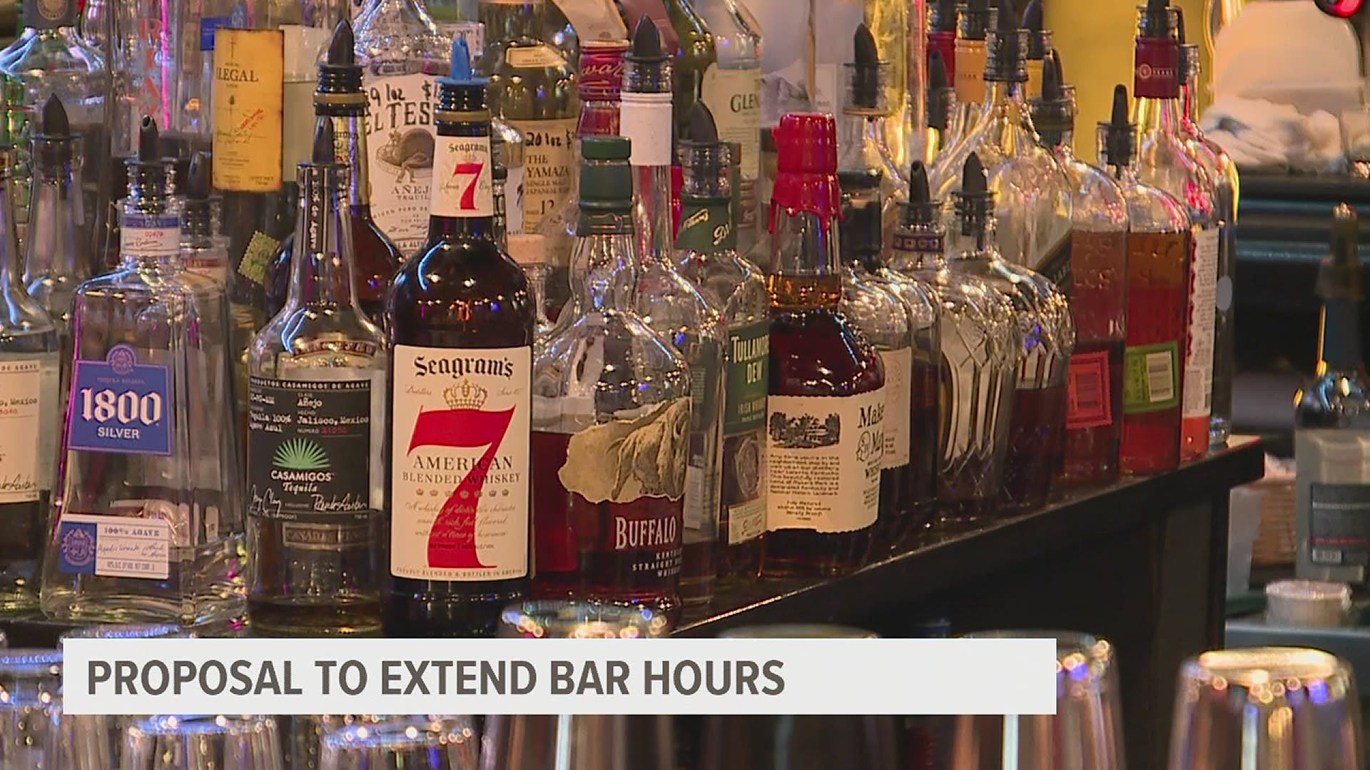 Newly proposed legislation would allow bartenders to pour, mix and uncork drinks until 4 a.m.