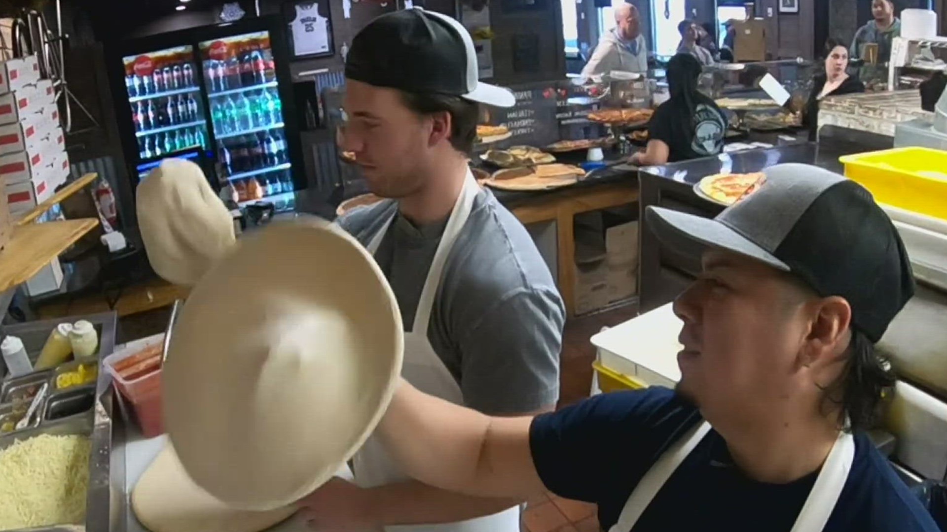 FOX43's Tyler Hatfield went to Parma Pizza and Grill in York to learn how to sling some dough.