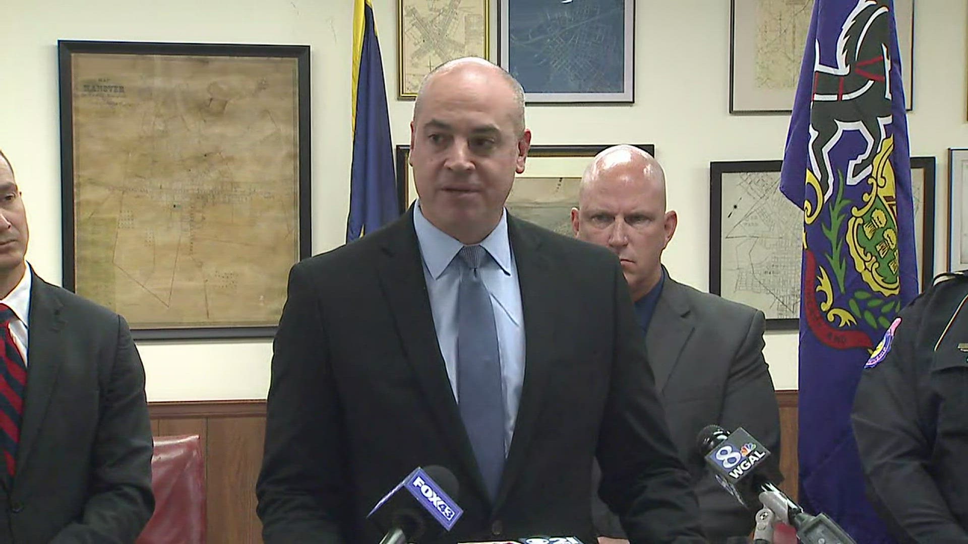York County District Attorney Dave Sunday and Chief Chad Martin of the Hanover Borough Police Department announced the results of a two-year investigation Wednesday.