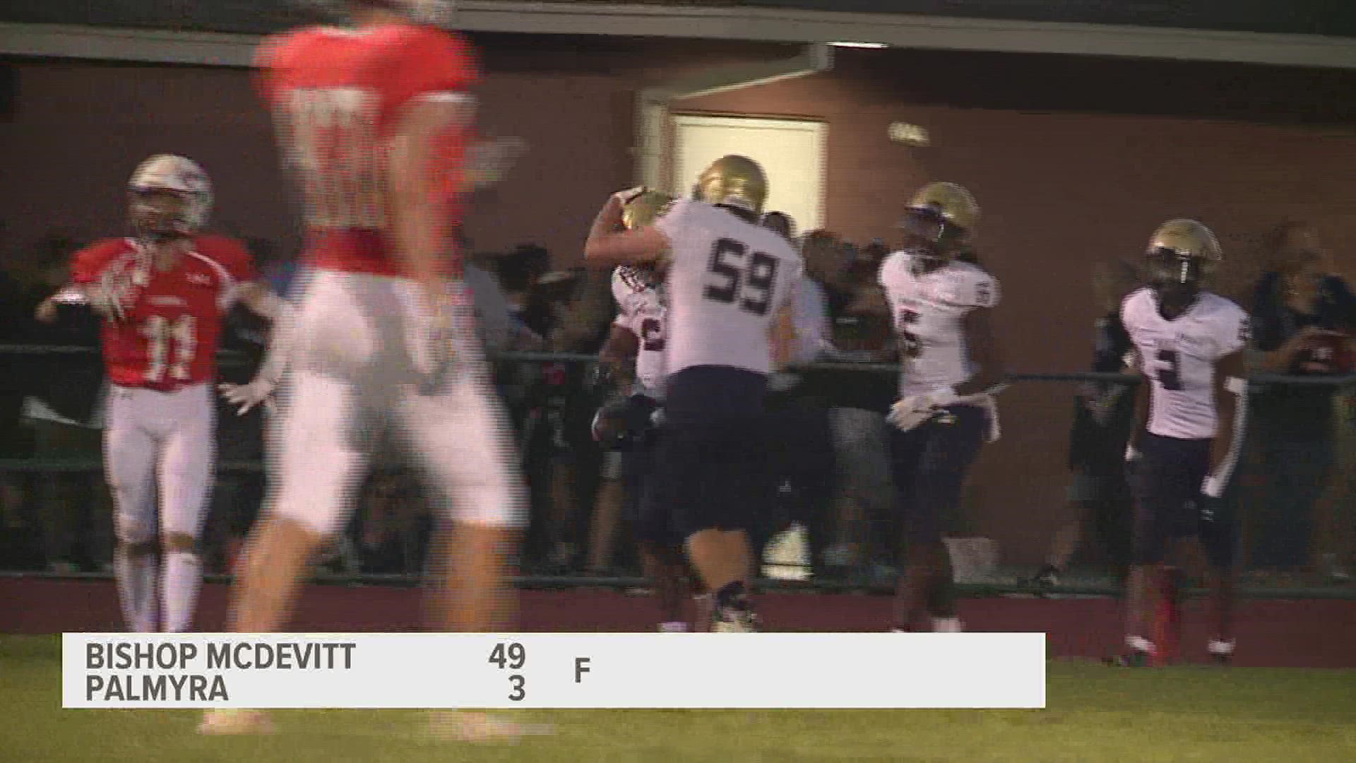 Bishop McDevitt, Hershey and Mifflin County all get big time wins during week 4