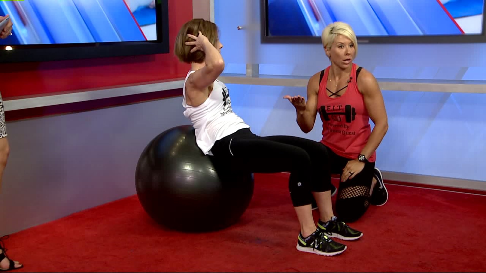 MyFitnessQuest trainers demonstrate F.I.T. Mobility training