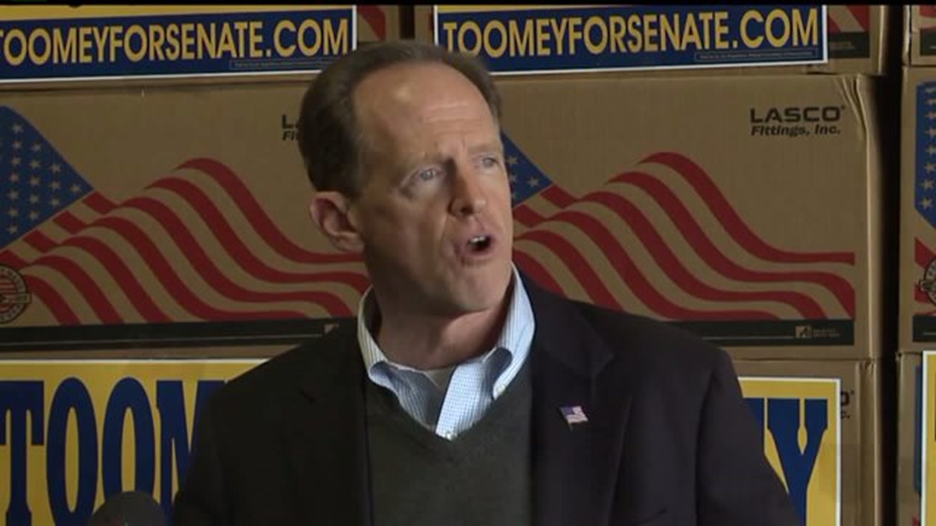 Pat Toomey makes campaign stop in Cumberland County
