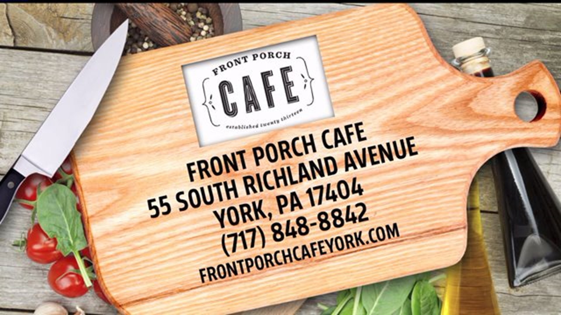 FOX43 Kitchen: Front Porch Cafe