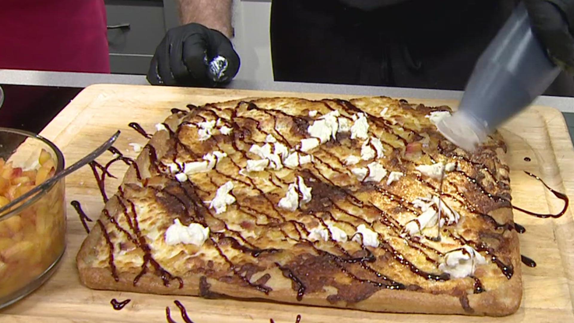 Archetype Pizza is making three different peach pizzas with local produce in honor of National Peach Day.