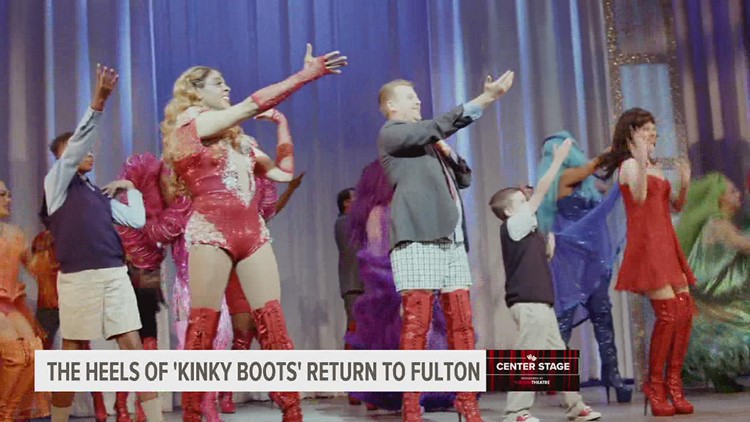 Returning to the stage to complete its debut for 'Kinky Boots' | Center Stage