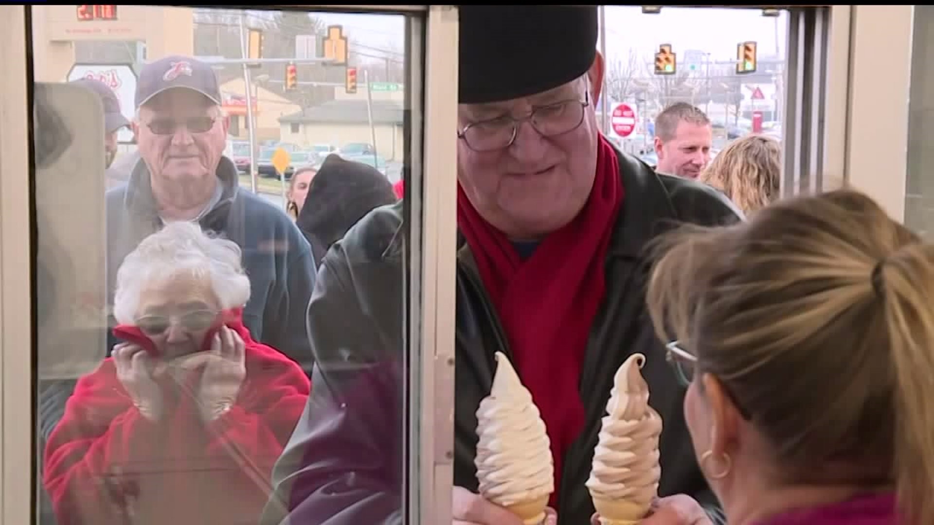 Ice cream shop opens for one day of fundraising
