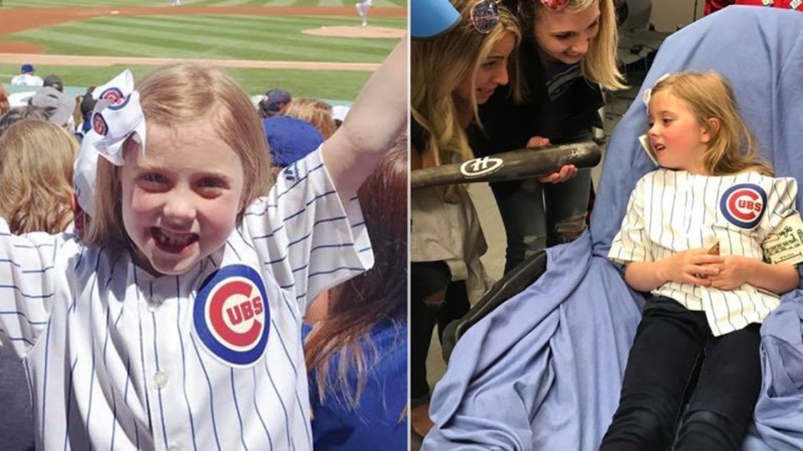 6-Year-Old Hit in the Head by Bat at her First Cubs Game