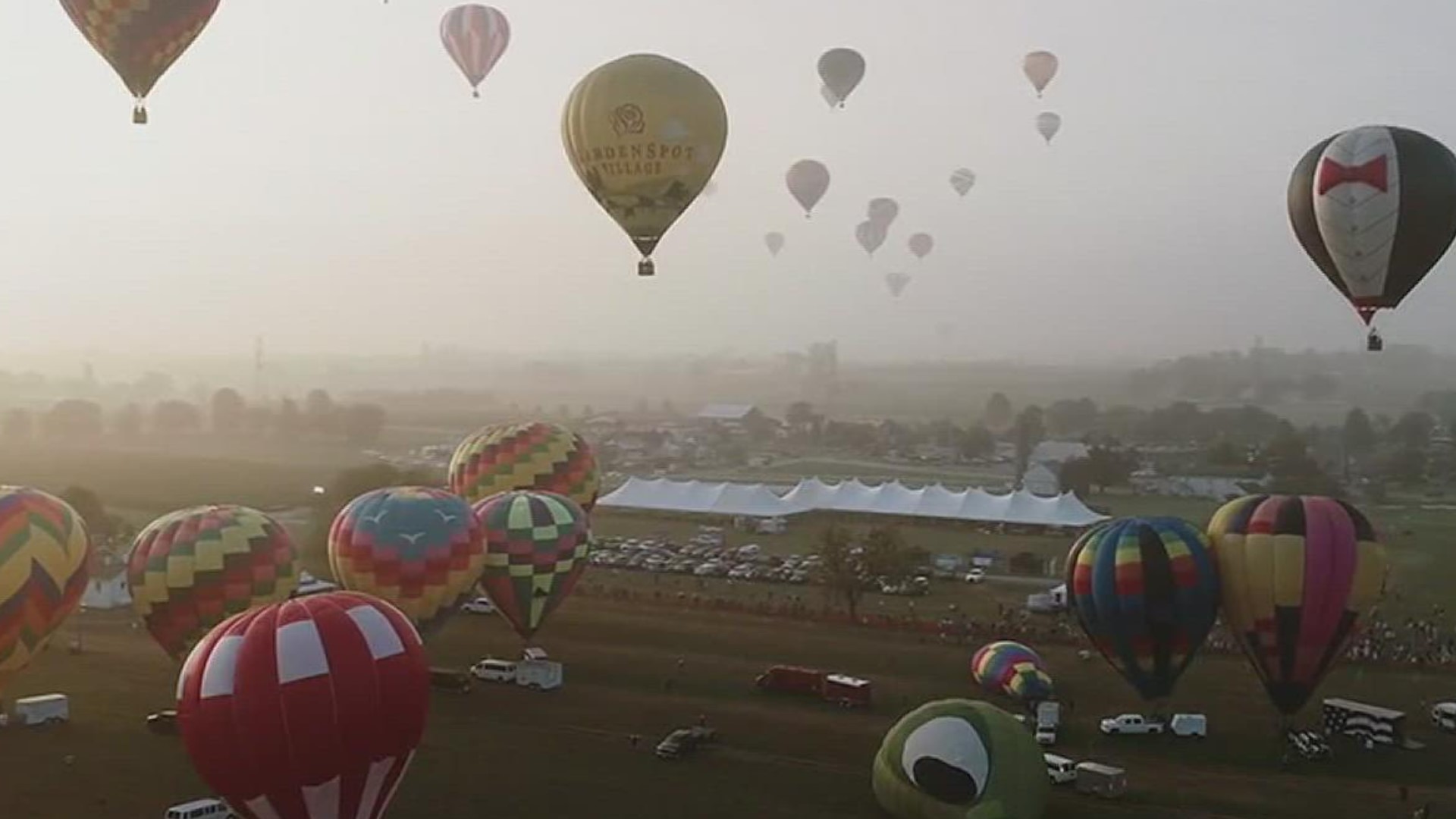 More than 20 balloons are expected to take flight throughout the weekend during the second-largest balloon festival on the East Coast.