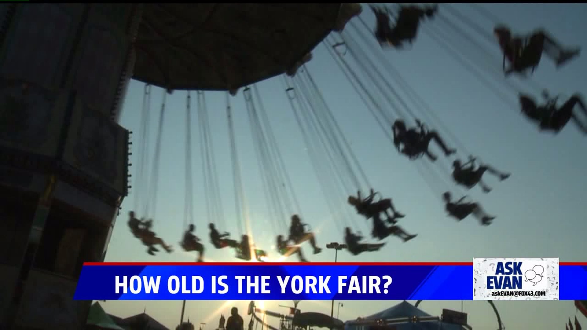 `Ask Evan`: How long has the annual York Fair been in operation?"