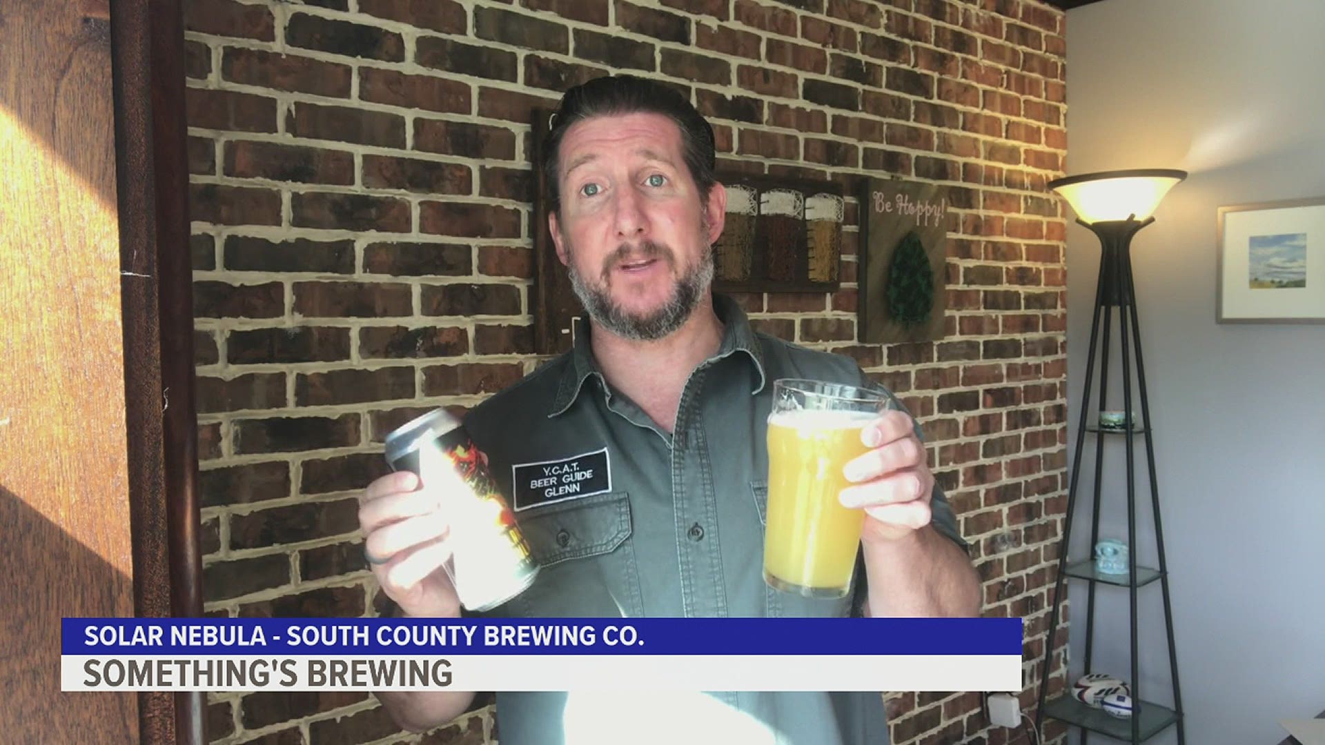 Glenn Smith, Founder of the York County Ale Trail, embraces the spirit of the holiday.