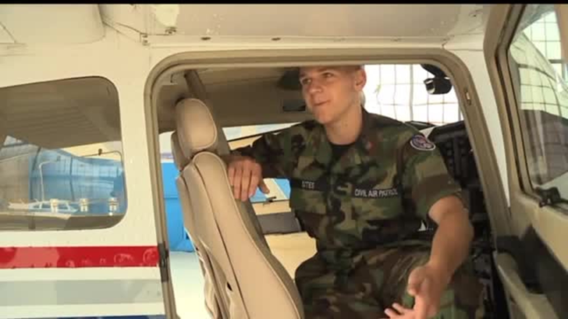 Cadets train with civil air patrol