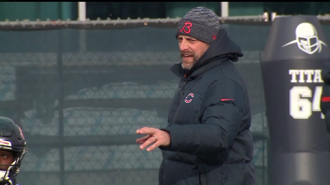 SportsCenter on X: Breaking: Bears coach Matt Nagy announced that