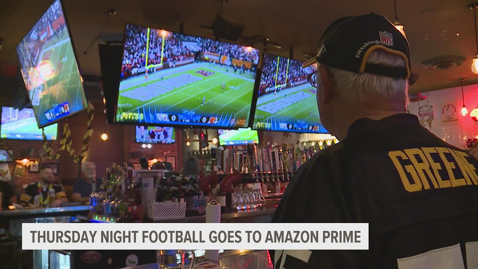 Local football fans give mixed reactions to the streaming giant's new broadcast deal for Thursday Night Football.