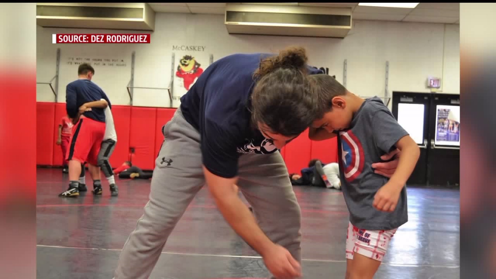 US Paralympic Judo athlete teaches moves to kids at Shot in the Dark Clinic