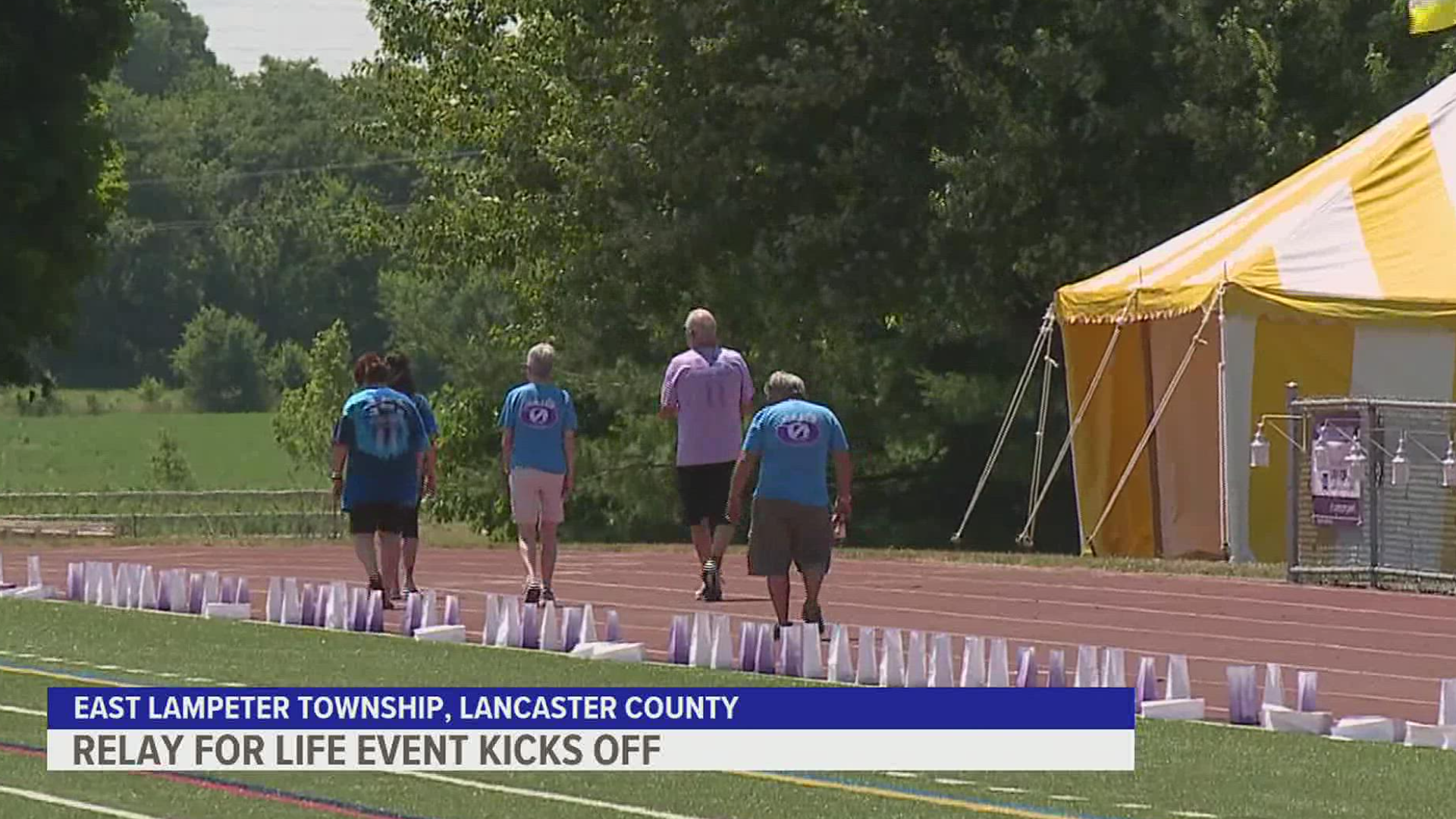 Participants gathered at Conestoga Valley High School for Lancaster County's Relay For Life, joining communities together and raising money for cancer research.