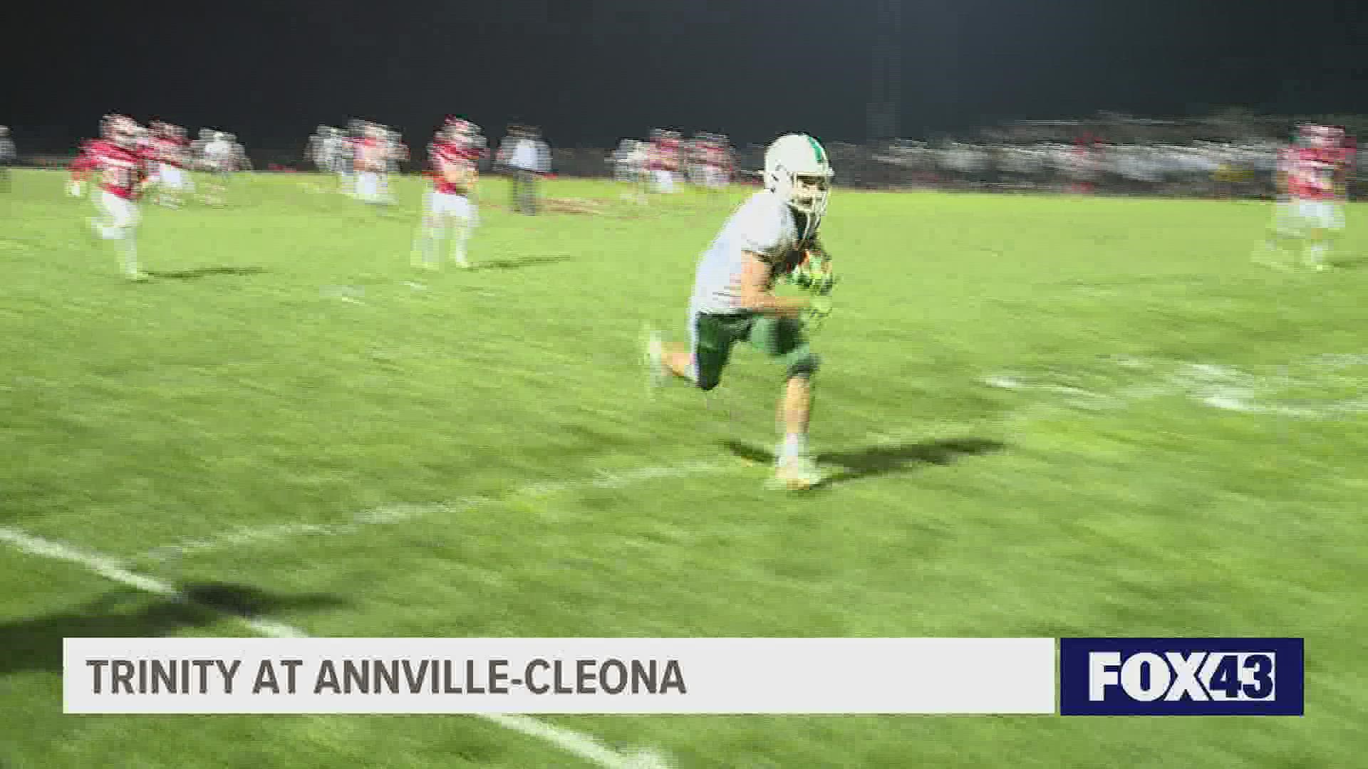 Trinity tops Annville-Cleona in the District 3 2A Championship.