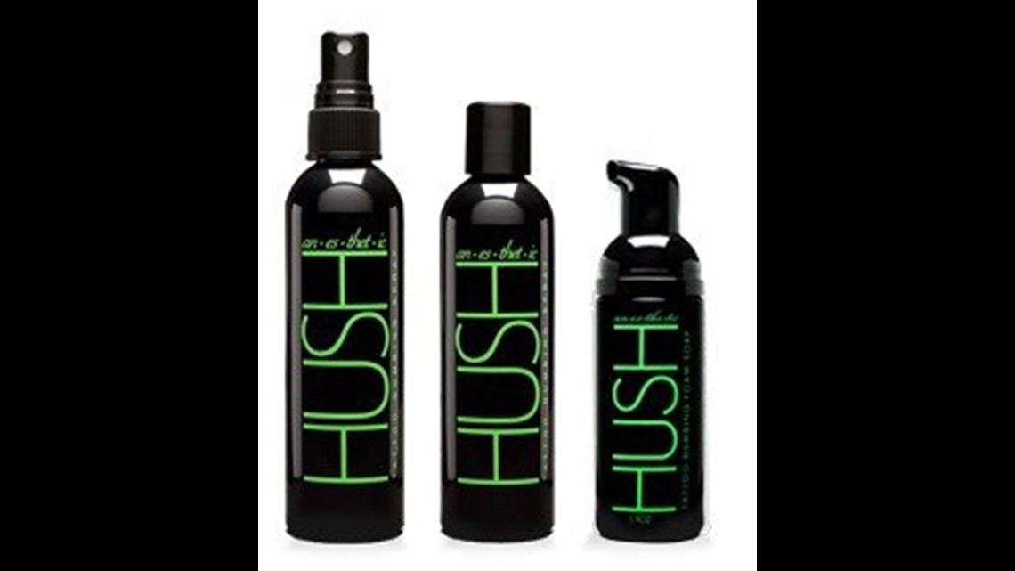 Our spray will hold your hand through your tattoo session  Hush hush  Painless tattoo Painless