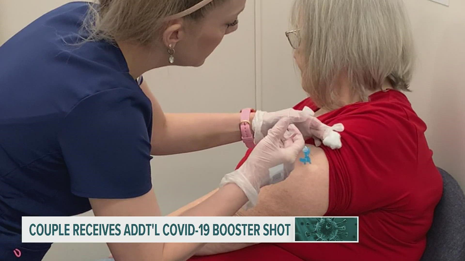 Lancaster County couple receives 2nd COVID19 booster shot