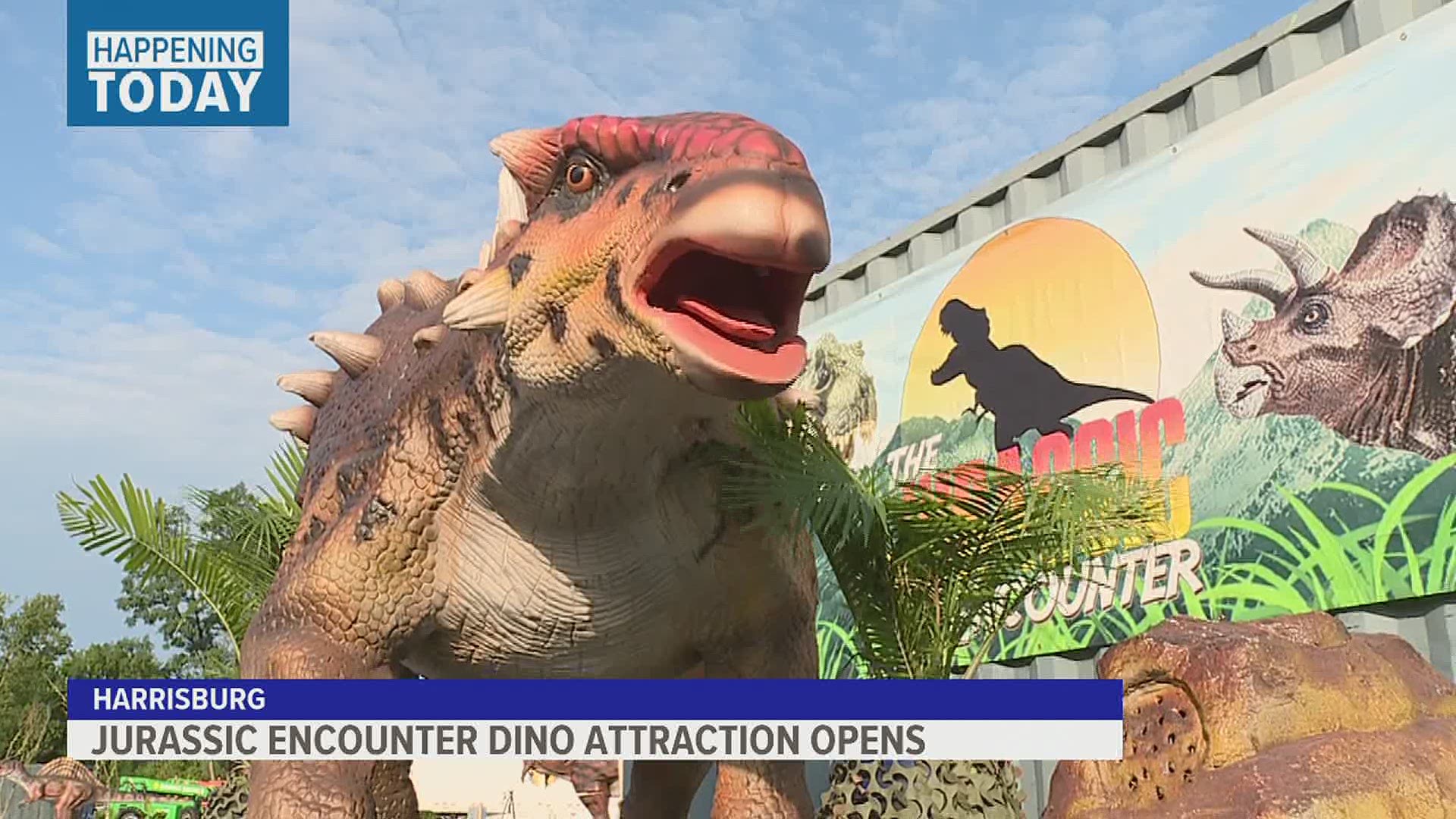 More than 55 animatronic dinosaurs will be featured in Harrisburg |  