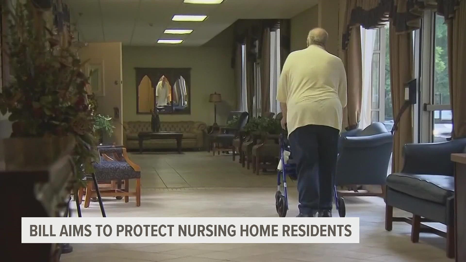 House Bill 23-41 would require nursing homes to alert staff and residents when a sexual offender is admitted.