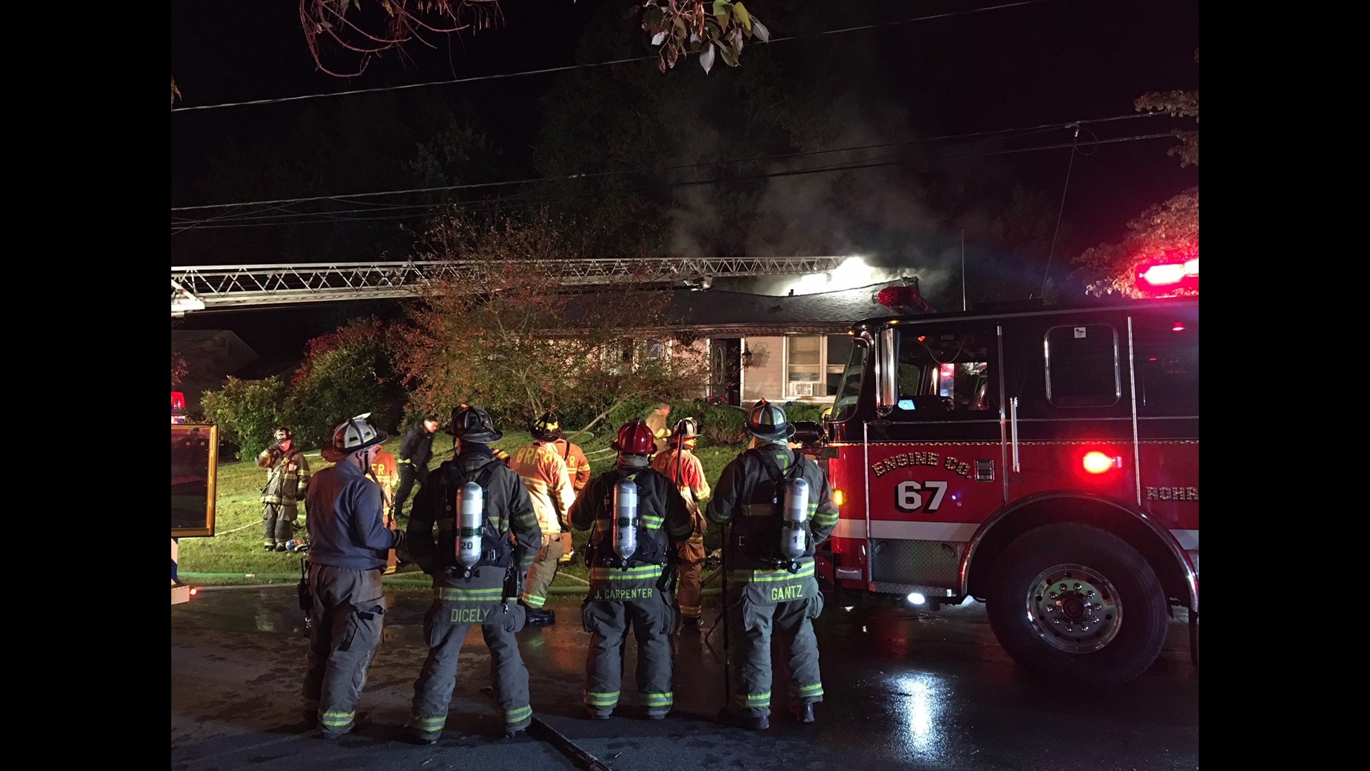 Crews respond to house fire in Manor Township
