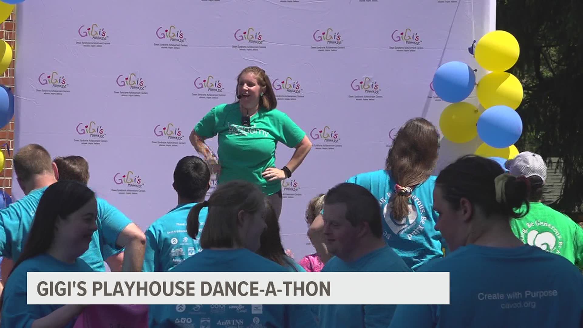 Gigi's Playhouse Lancaster hosted a Dance-a-Thon for acceptance of individuals of all abilities.