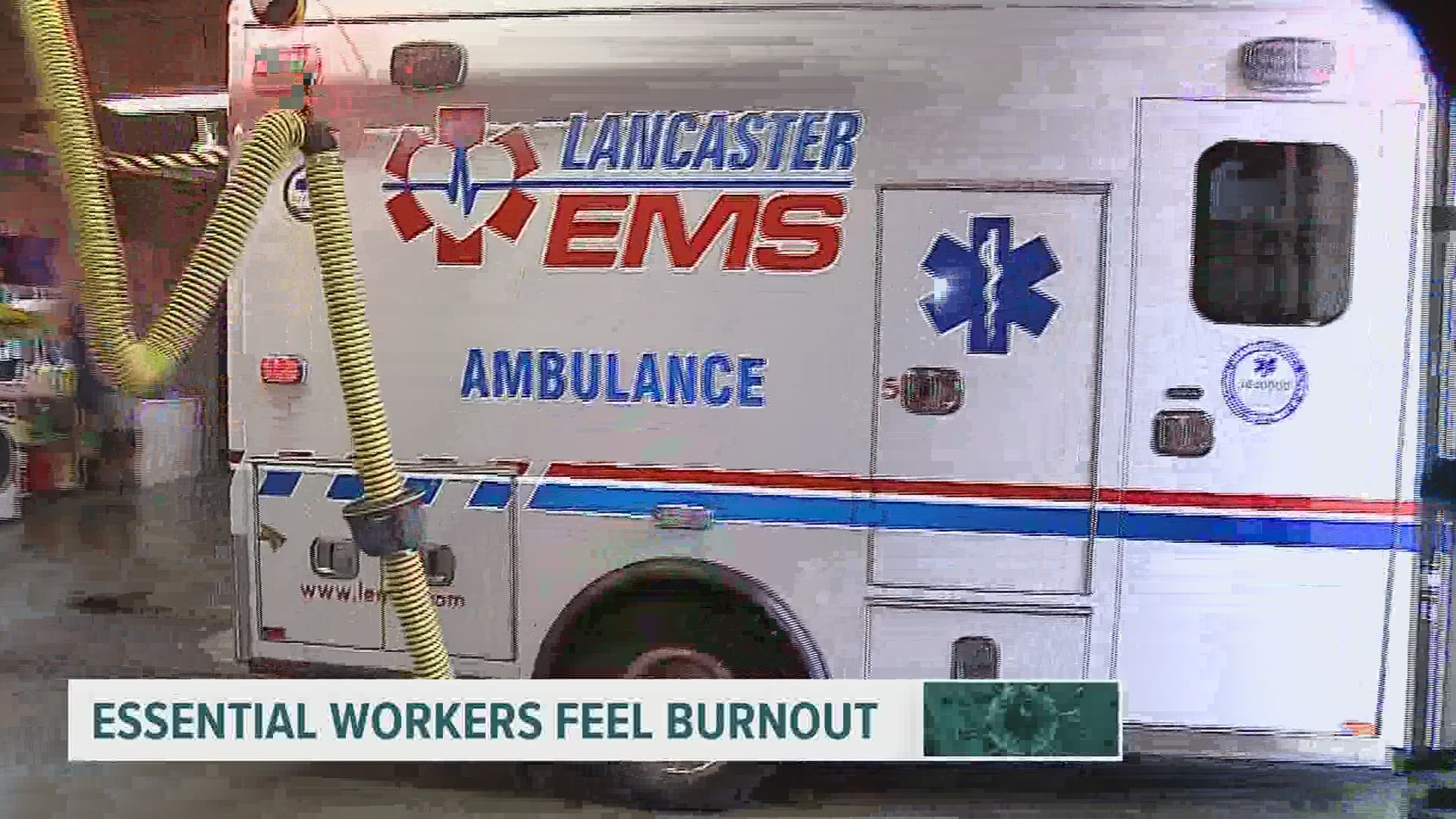 "We're at a 10. A 10 or above," responded Liz Empson, a LPN at a nursing home in Dauphin County, when asked about burnout level.