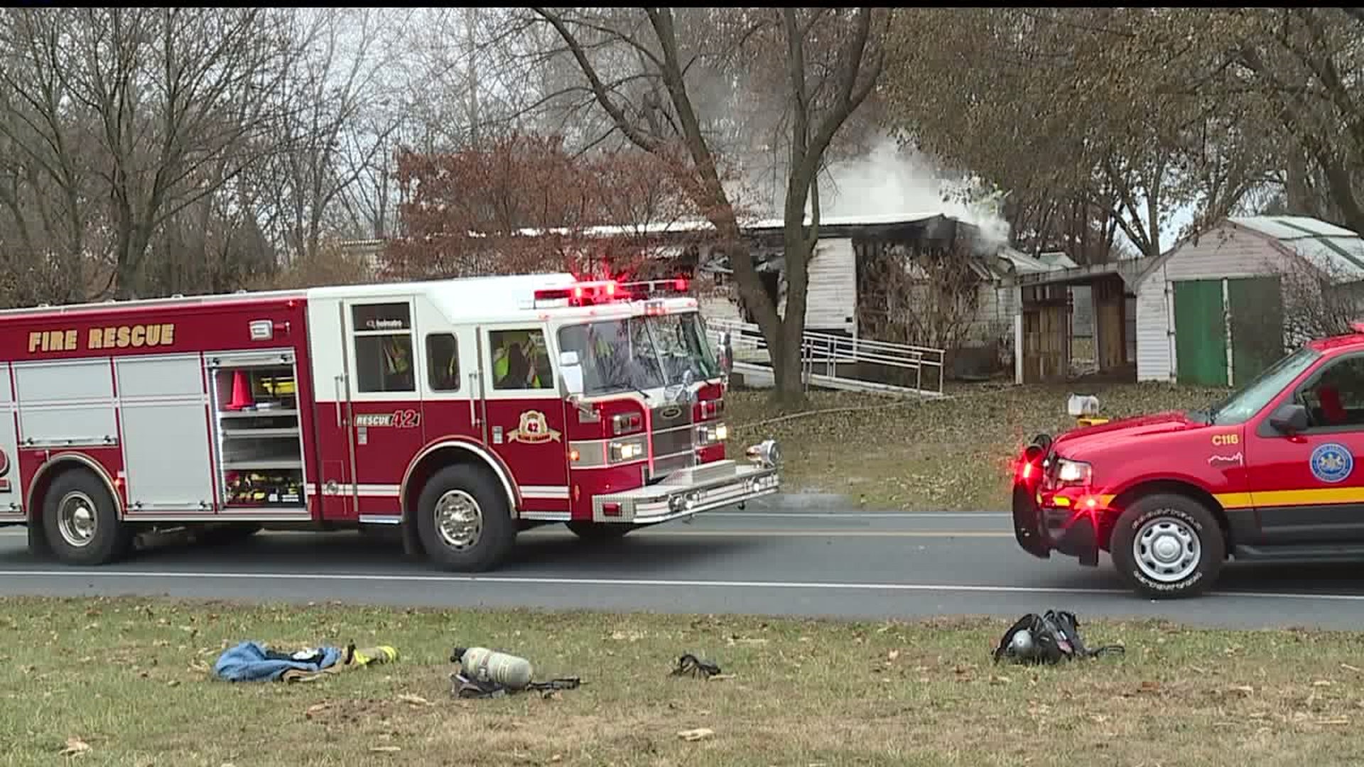 Officials: Woman dead in North Lebanon Township fire