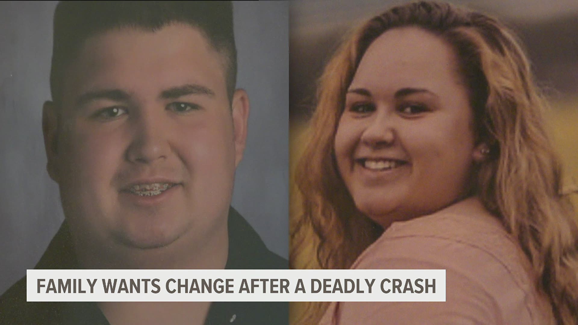 Brandie Kasper, 21, and her brother, Lenny, 18, died in a car crash in East Petersburg. Their family believes a longer delay at the stoplight would have saved them