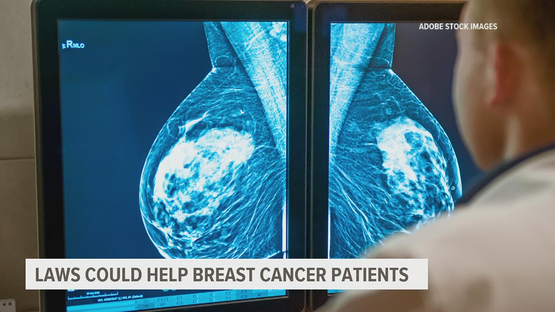 Researchers at Penn State College of Medicine say many states already have laws that are designed to help women who have an increased risk of getting breast cancer.