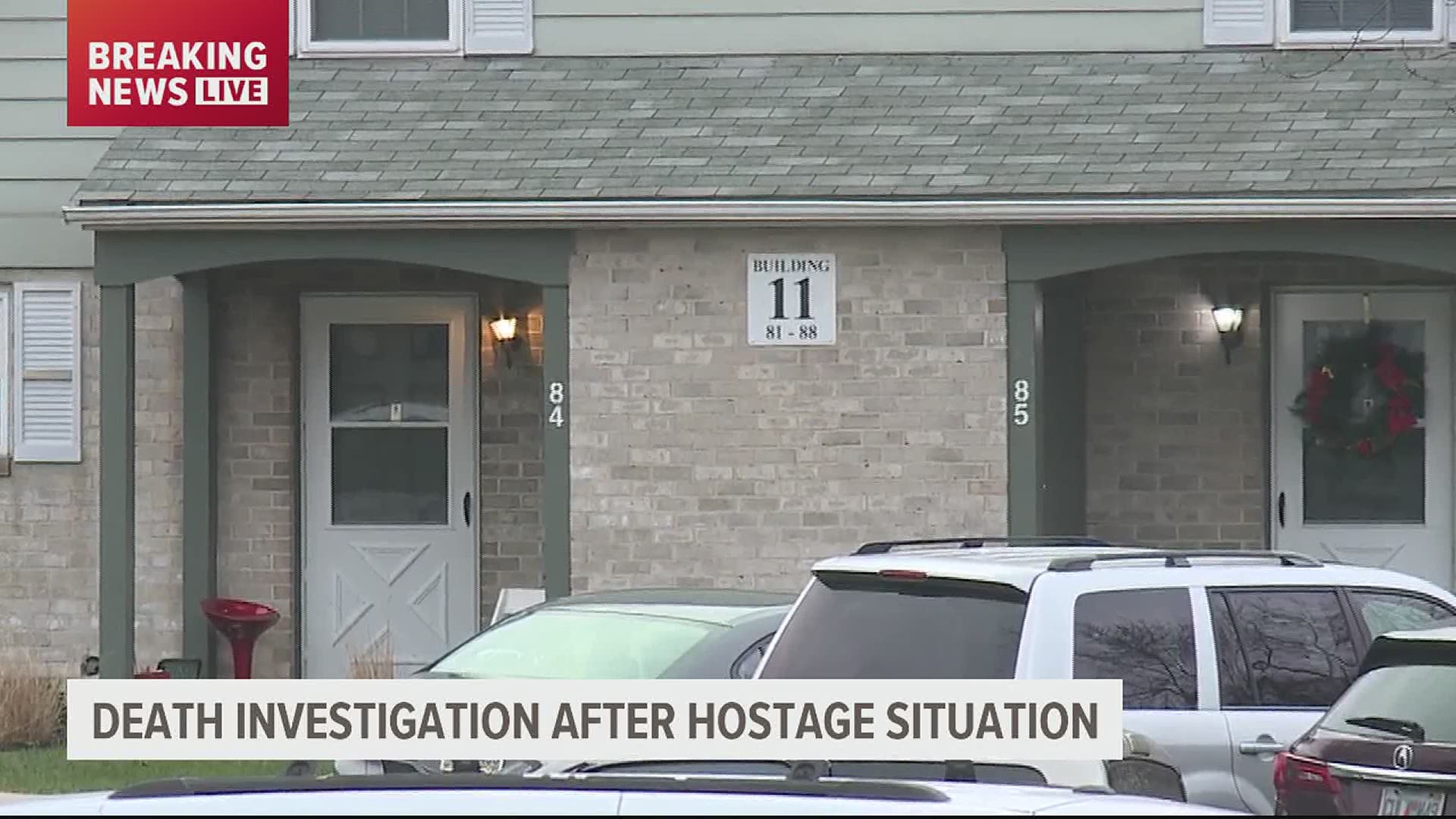 The Lancaster County District Attorney tweeted that a man died after a hostage situation in Manheim Township that began on Tuesday evening.