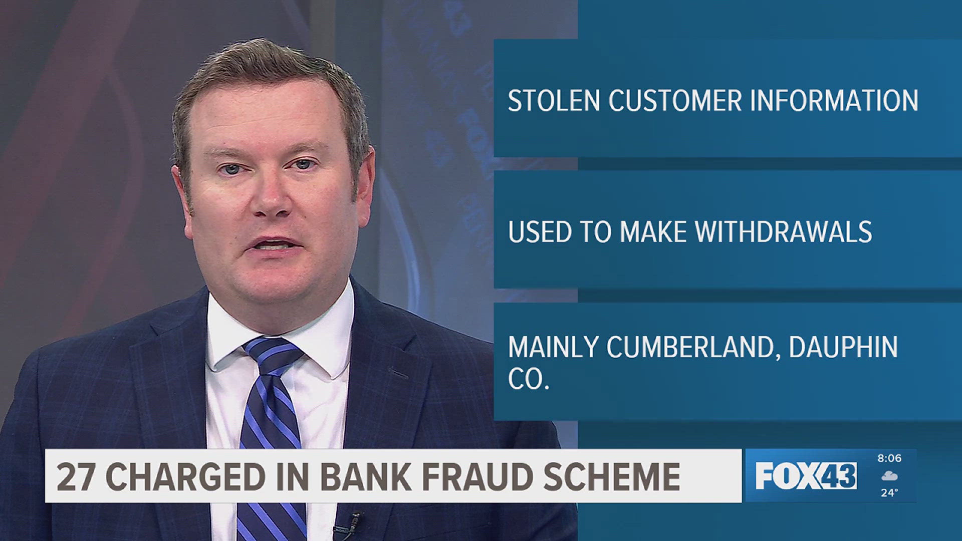 27 charged in bank fraud scheme | fox43.com