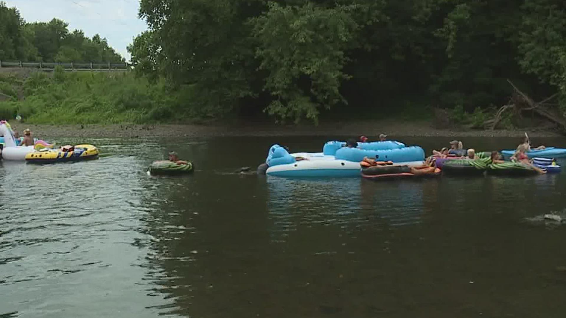 8 years after Kortne's disappearance, dozens float down the Swatara Creek to bring awareness to the open case