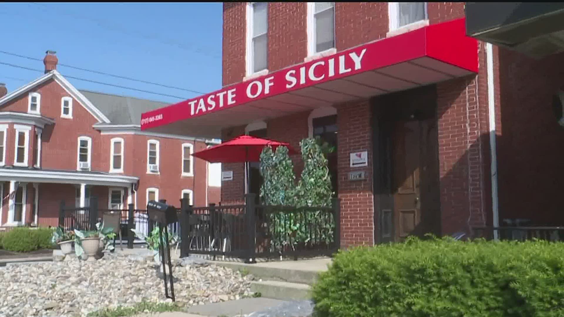 Taste of Sicily in Palmyra received a $1,000 fine Tuesday from the Pennsylvania Department of Agriculture for continuing to offer dine-in service.