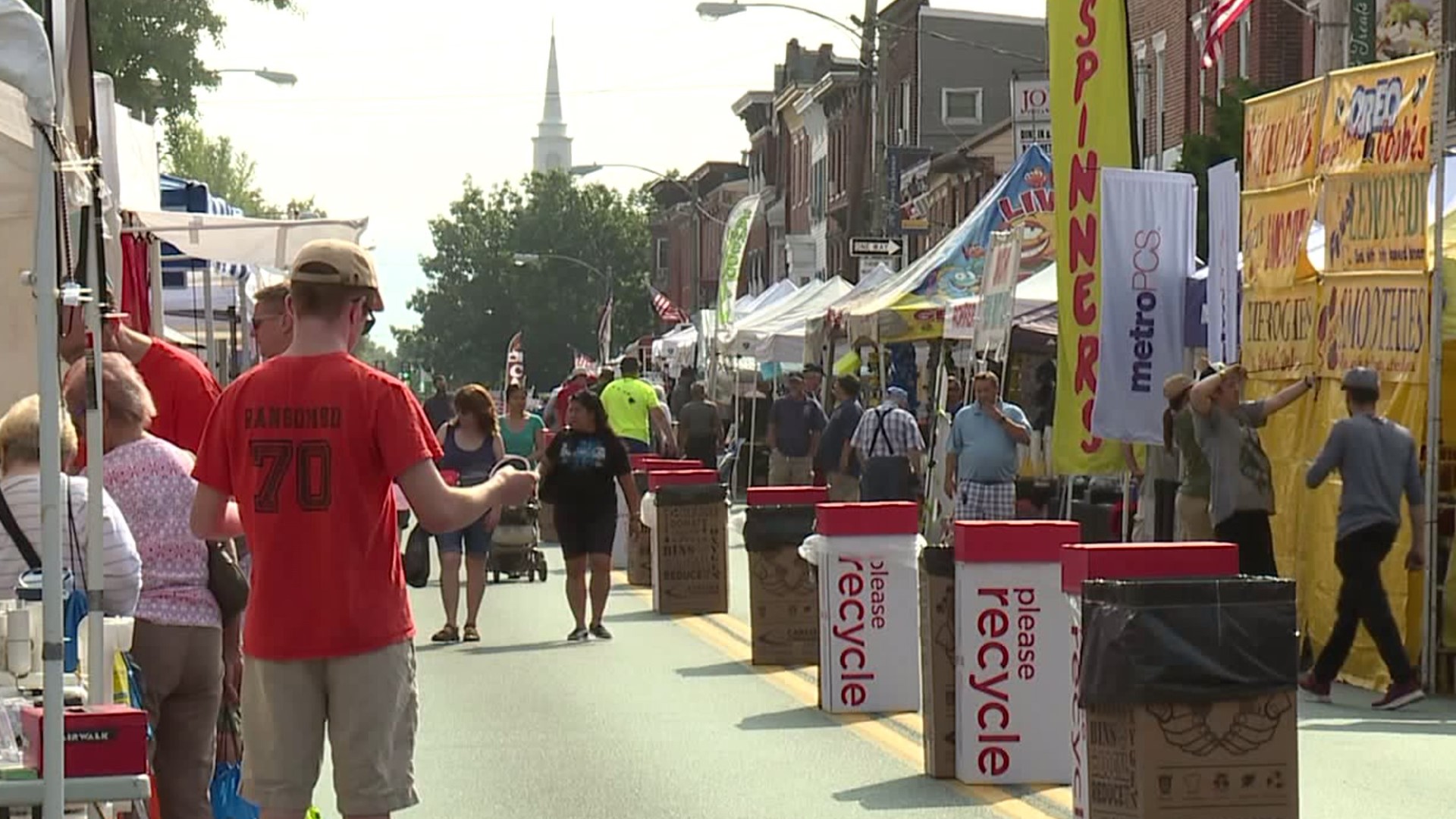 Organizers expect this year will draw just short of its usual 70,000 attendees. More than 325 vendors will be offering food, games, art, and more.