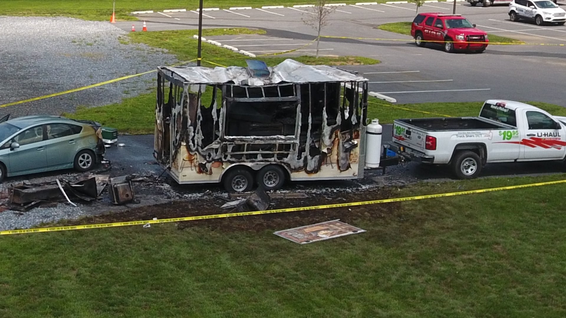 UPDATE Two injured in food truck explosion in Lancaster County