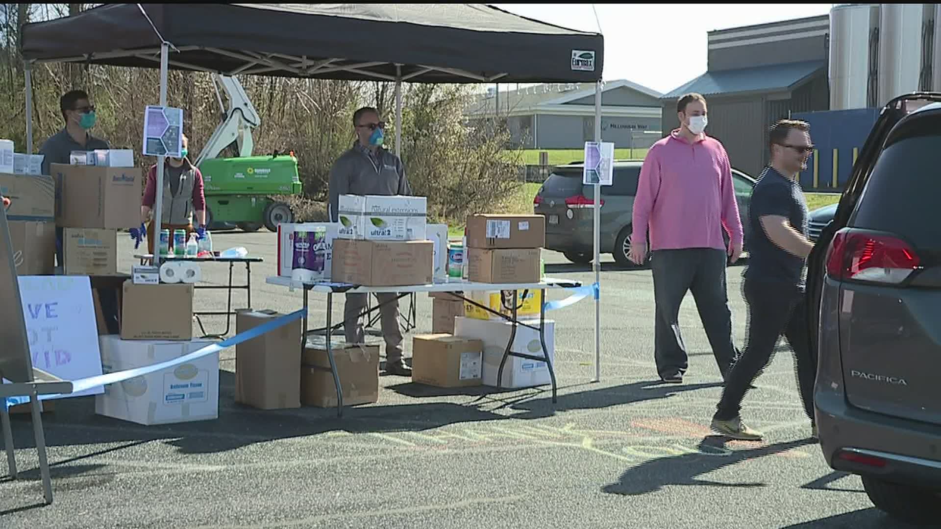 A group of local dentists teamed up to organize the donation drive to help first responders on the front lines of the COVID-19 crisis